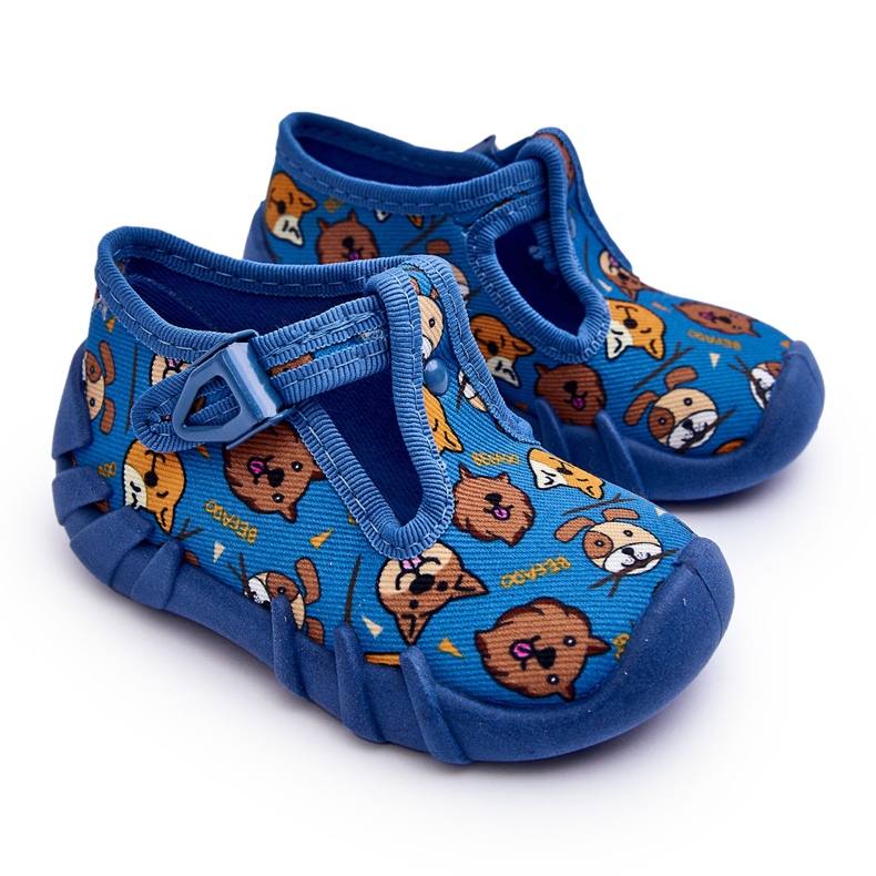 BEFADO S.A. Befado Animals Slippers Cipők 110P478 Kék