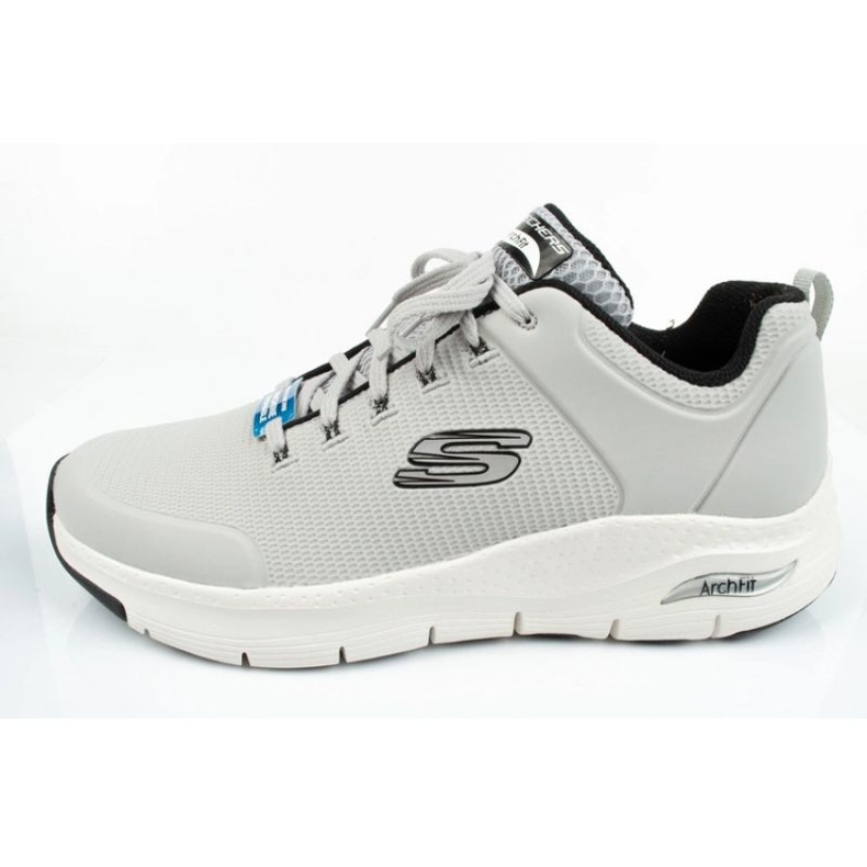 Férfi sportcipő Skechers Arch Fit 232200-LGBK szürke