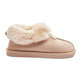 FB3 Női bundás papucs, világos bézs lanoze FB3 Női bundás papucs, világos bézs lanoze