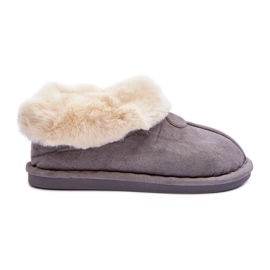 FB3 Női bundás papucs, szürke Lanoze FB3 Női bundás papucs, szürke Lanoze