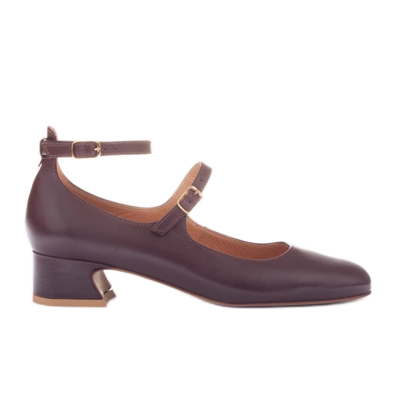 Marco Shoes Szivattyúk csattal piros