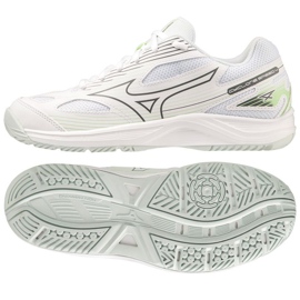 Mizuno Cyclone Speed 4 W V1GC238035 röplabda cipő fehér fehér Mizuno Cyclone Speed 4 W V1GC238035 röplabda cipő fehér fehér