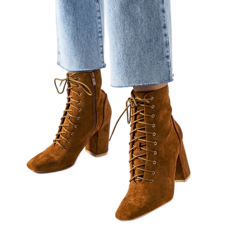 Drouins barna fűzős bokacsizma