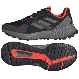Adidas Terrex Soulstride Rain.Rdy M IF5016 futócipő fekete