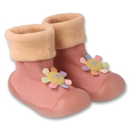 Befado baby 002P054 rózsaszín virággal