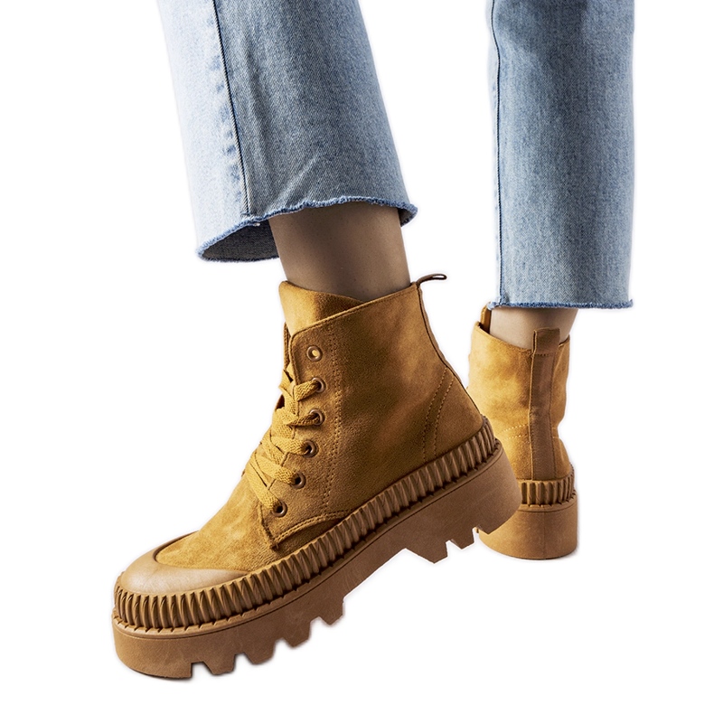 Inna Barna, magas szárú, öko-velúr tornacipő Aida