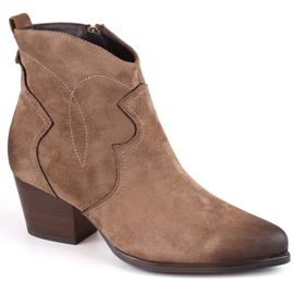 Potocki W WOL182 hőszigetelt csizma, barna