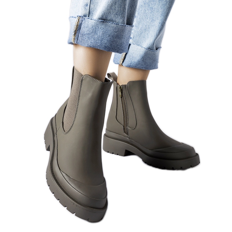 Detis zöld női csizma Detis zöld női csizma