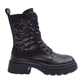 Szigetelt bőr munkás bokacsizma S.Barski MR870-25 fekete Szigetelt bőr munkás bokacsizma S.Barski MR870-25 fekete