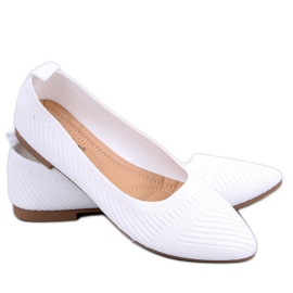 Kayla White szőtt balettlapok fehér