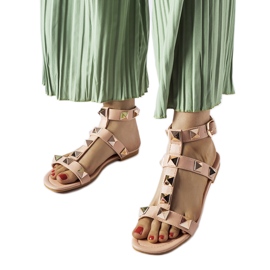 Inna Rózsaszín szandál Ignazio szegecsekkel Inna Rózsaszín szandál Ignazio szegecsekkel