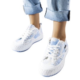 Inna Rózsaszín tornacipő horzsolásokkal a Safiy cégtől