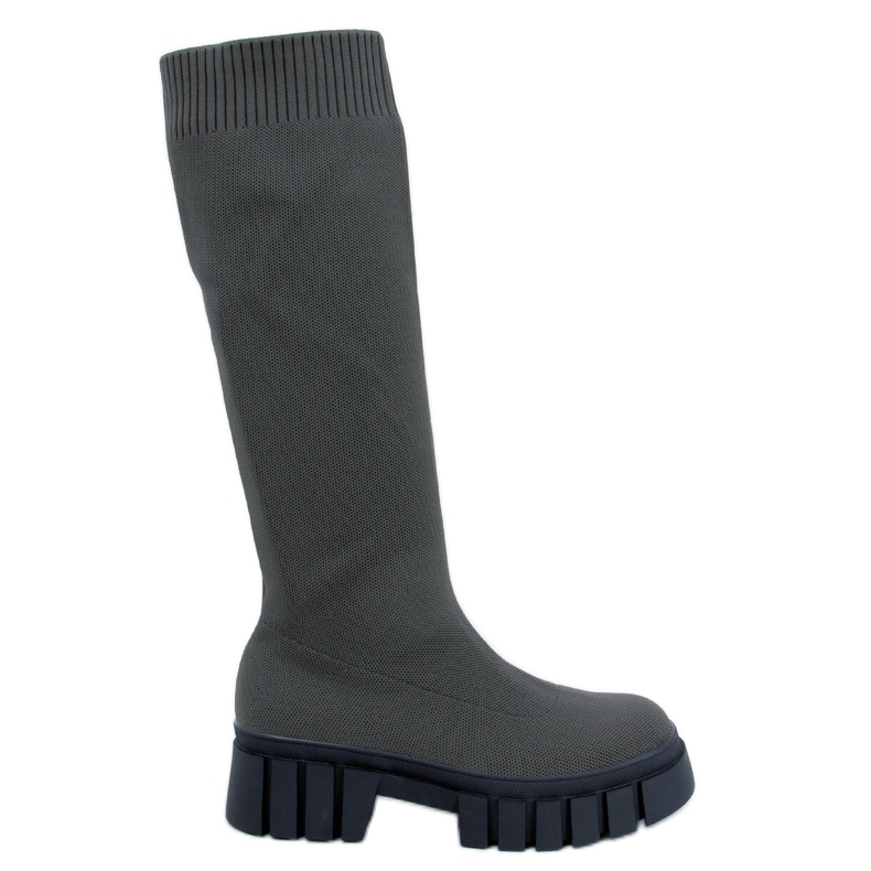 Rugalmas Tapp Green felsőrésszel rendelkező csizma zöld