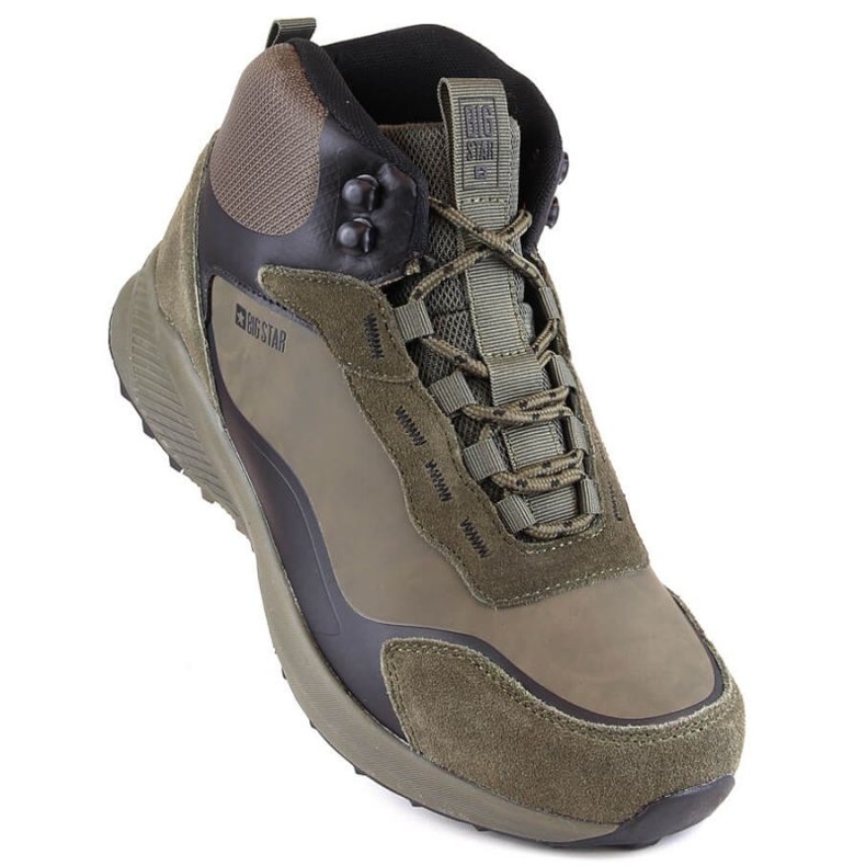 Big Star M INT1931 khaki szigetelt sportcipő zöld