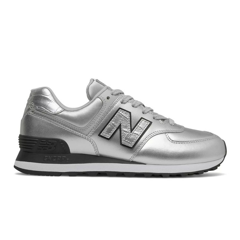 New Balance W WL574PN2 cipő ezüst