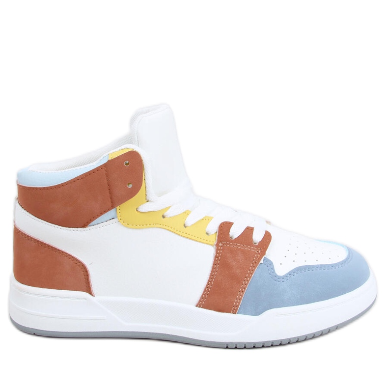 Clowsi Blue magas szárú tornacipő fehér