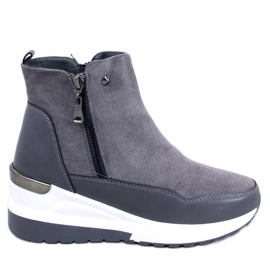 Jordans Grey ék alakú bokacsizma szürke