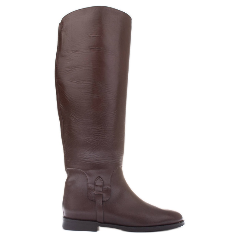 Marco Shoes Marley széles csizma barna