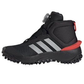 Adidas Fortatrail Boa K IG7262 cipő fekete