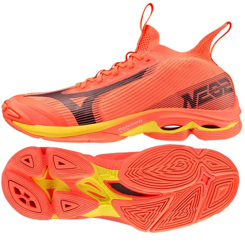 Mizuno Wave Lighting Neo2 M V1GA220202 cipő piros
