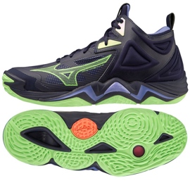 Mizuno Wave Momentum 3 Mid M V1GA231711 cipő kék Mizuno Wave Momentum 3 Mid M V1GA231711 cipő kék