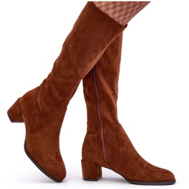 Sergio Leone Klasszikus Harpen barna velúr csizma Sergio Leone Klasszikus Harpen barna velúr csizma