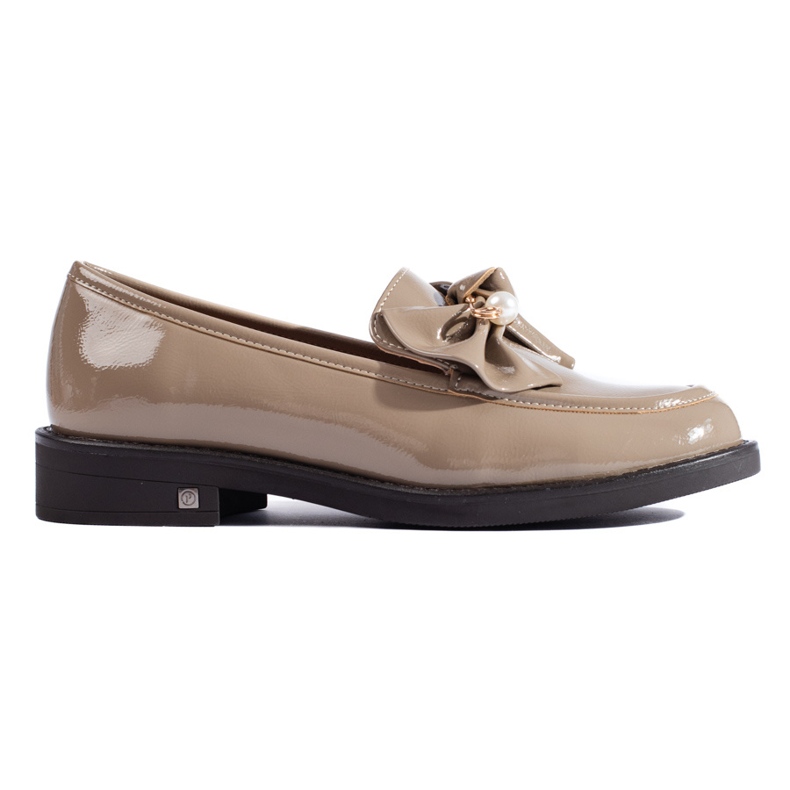 W. Potocki Lakkozott női Potocki cipő szürke