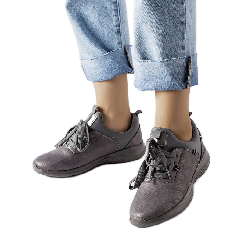 Szürke felbújós tornacipő az Anatole-tól