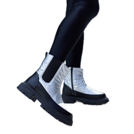 Galvani fém szigetelésű hócsizma ezüst Galvani fém szigetelésű hócsizma ezüst