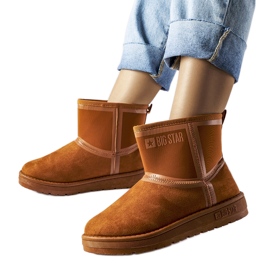 Brown Big Star KK274612 Mukluki hócsizma barna