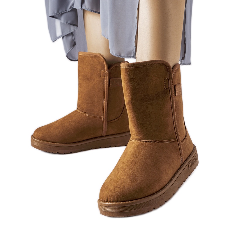 Barna hócsizma Big Star KK274616 Barna hócsizma Big Star KK274616