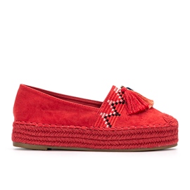Coura Piros espadrillák a Pisquid platformon