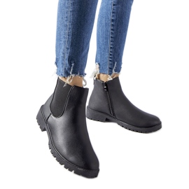 Fekete szigetelt Sabre csizma Fekete szigetelt Sabre csizma