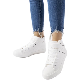 Fehér szigetelt tornacipő Big Star V274541F