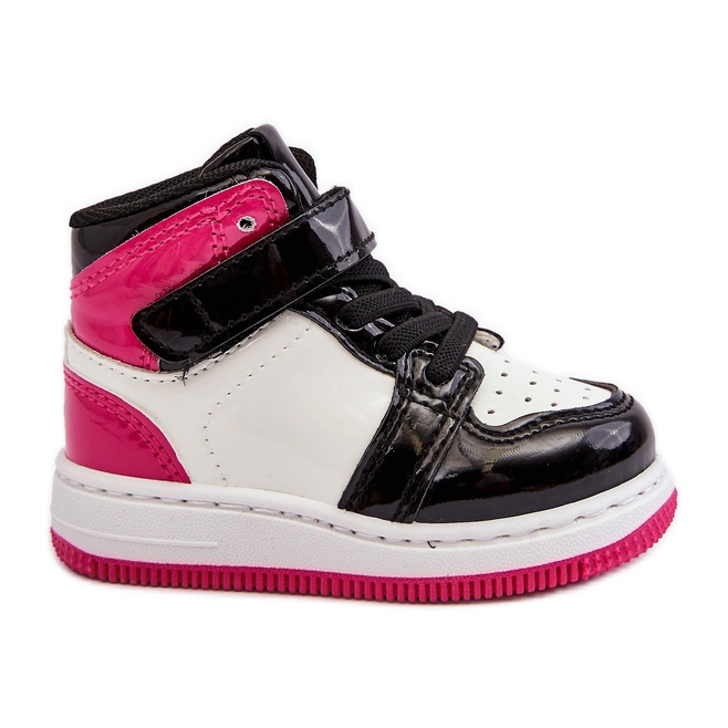 Gyerek rózsaszín és fehér patentos sportcipő Milara