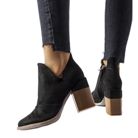 Artemisia fekete magas sarkú bokacsizma