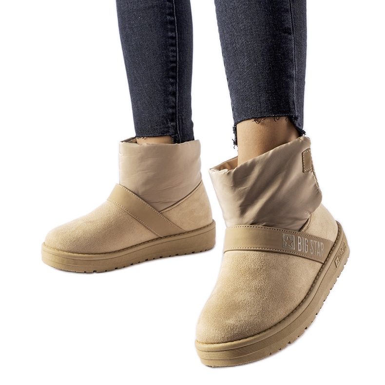 Bézs hócsizma Big Star MM274152