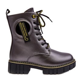 News Gyerek szigetelt Trapper csizma Szürke Iomare