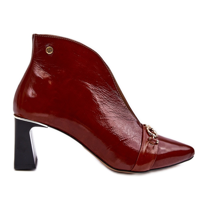 Bőr Bokacsizma Maciejka 05262-02 Barna