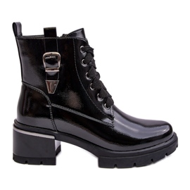 S.Barski Női lakkbőr csizma D&A MR870-97 fekete S.Barski Női lakkbőr csizma D&A MR870-97 fekete