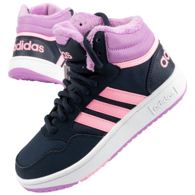 Adidas Hoops Mid 3.0 Jr GW6902 cipő kék