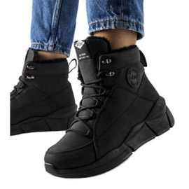 Fekete Lee Cooper LCJ-23-44-1979L magas csizma