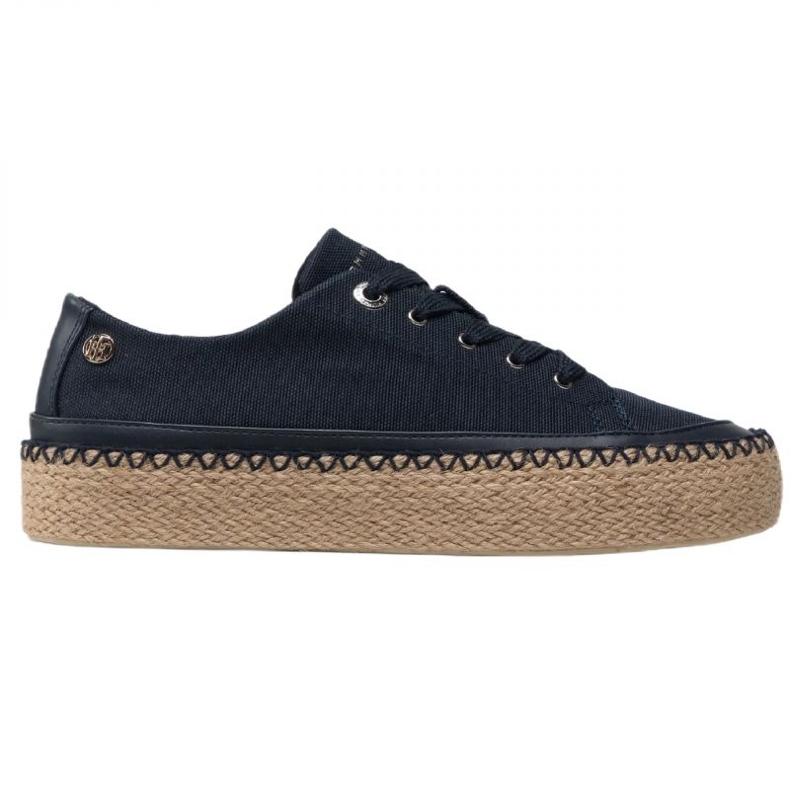 Tommy Hilfiger Rope Vulc Sneaker W FW0FW06461 cipő kék