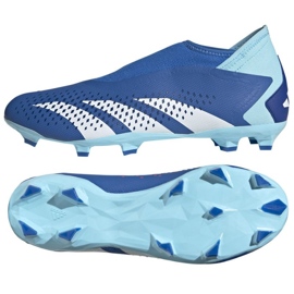 Adidas Predator Accuracy.3 Ll Fg GZ0019 futballcipő kék Adidas Predator Accuracy.3 Ll Fg GZ0019 futballcipő kék