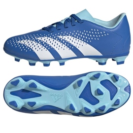 Adidas Predator Accuracy.4 FxG Jr IE9431 futballcipő kék Adidas Predator Accuracy.4 FxG Jr IE9431 futballcipő kék