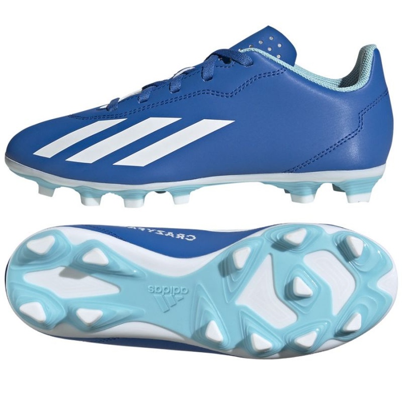 Adidas X Crazyfast.4 FxG IE1587 futballcipő kék