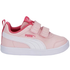 Puma Courtflex v2 V Inf Jr cipő 371544 25 rózsaszín Puma Courtflex v2 V Inf Jr cipő 371544 25 rózsaszín