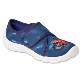 Befado gyerekpapucs 974Y533 kék motorral Befado gyerekpapucs 974Y533 kék motorral