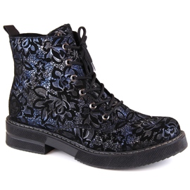 Kényelmes női bőrcsizma, hőszigetelt, többszínű, Rieker 72010-14 sokszínű Kényelmes női bőrcsizma, hőszigetelt, többszínű, Rieker 72010-14 sokszínű