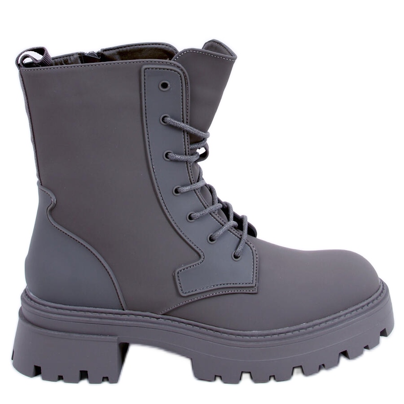 Tamar Green fűzős csizma zöld